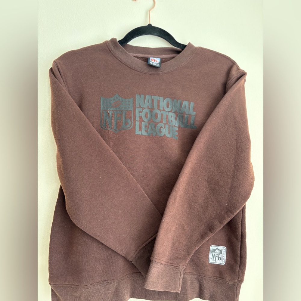 NFL Brown Sweatshirt with Logo